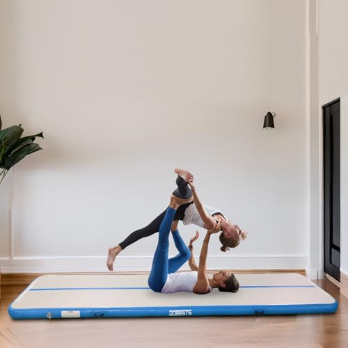 DOBESTS Inflatable Gymnastics Tumbling Mat with Pump G20525