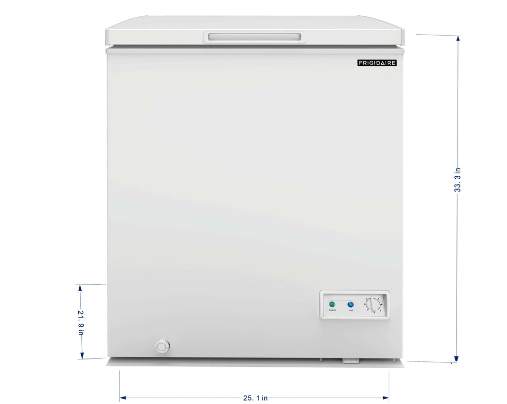 Frigidaire 5.0 Cu. ft. Chest Freezer, Garage Ready, White Z33917