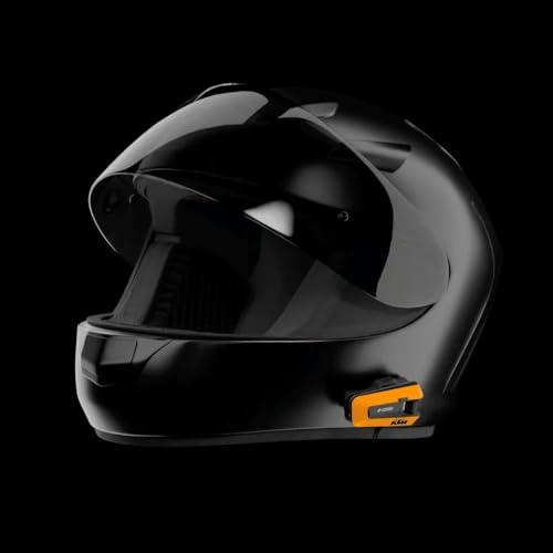 Cardo PACKTALK Edge Motorcycle Bluetooth Headset Intercom - Single Pack, Black P84142