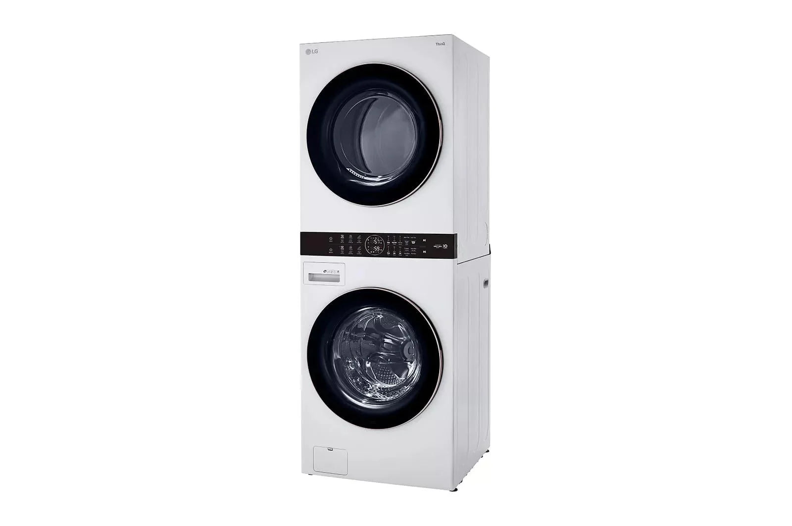 LG WKE100HWA Combination Washer Electric Dryer Gray Y3361
