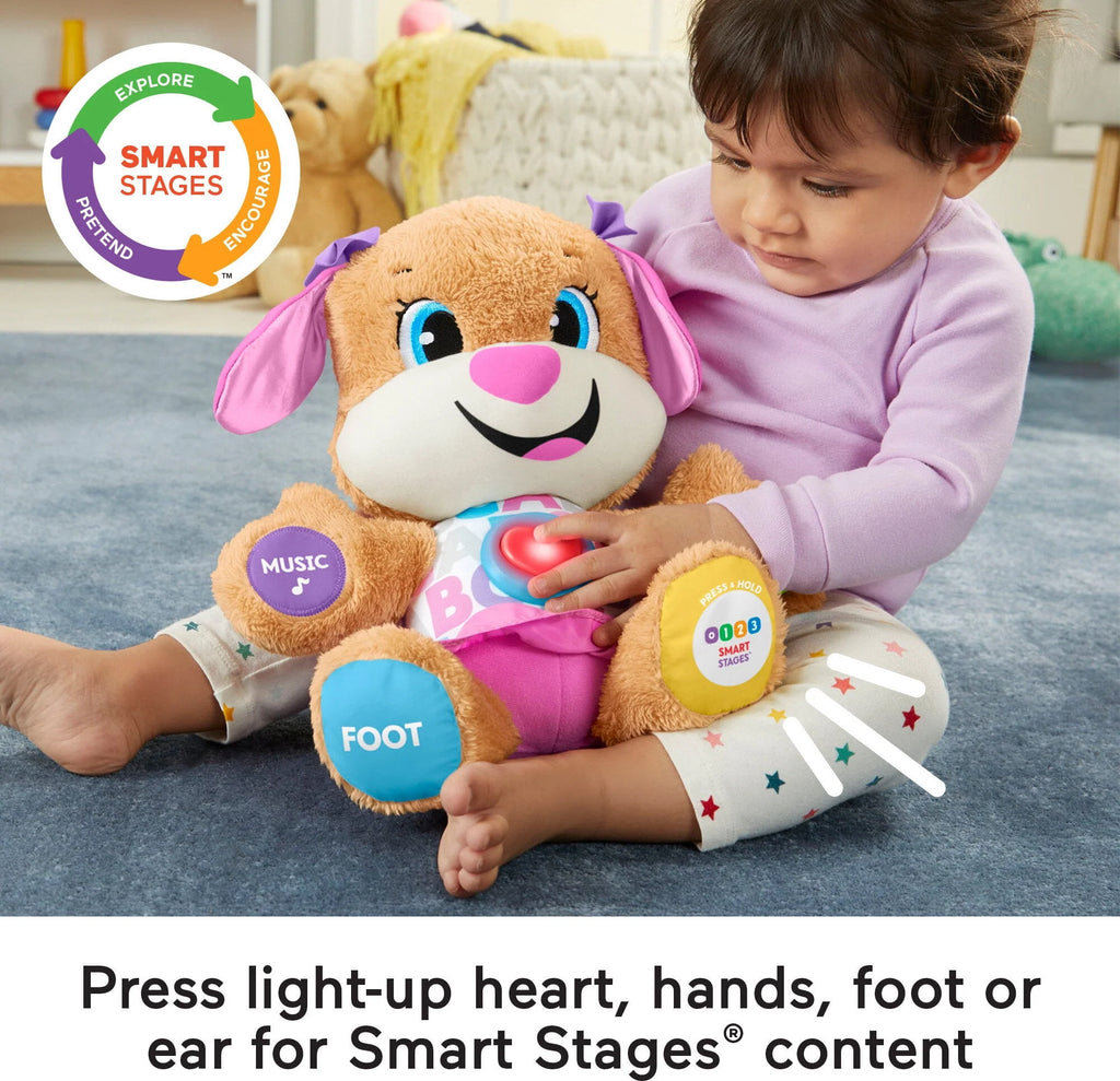 Fisher-Price Laugh & Learn Smart Stages Puppy Plush Toy Q87735