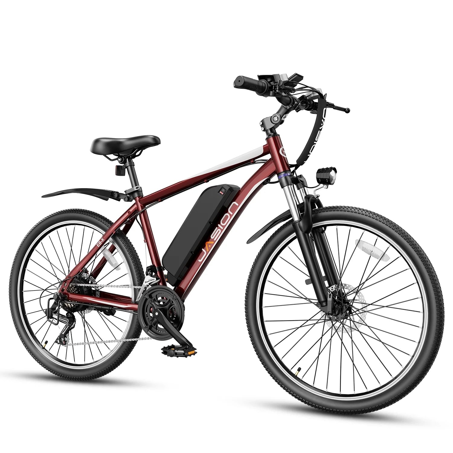 Jasion EBX 26 Electric Bike for Adults, 500W Motor, Removable Battery E693735