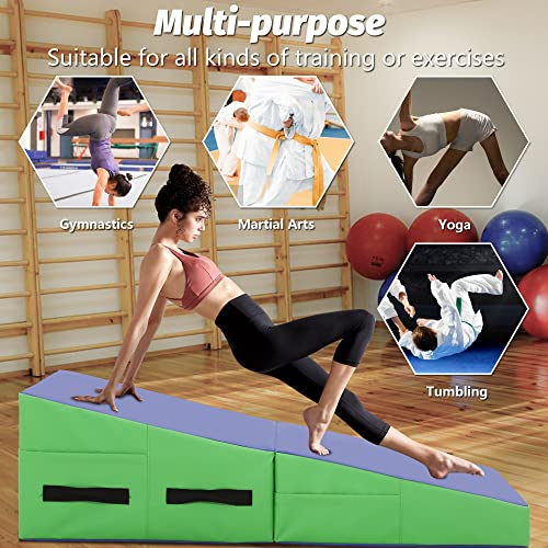 BestMassage Gymnastics Mat Folding Tumbling Mat with Handle G7001