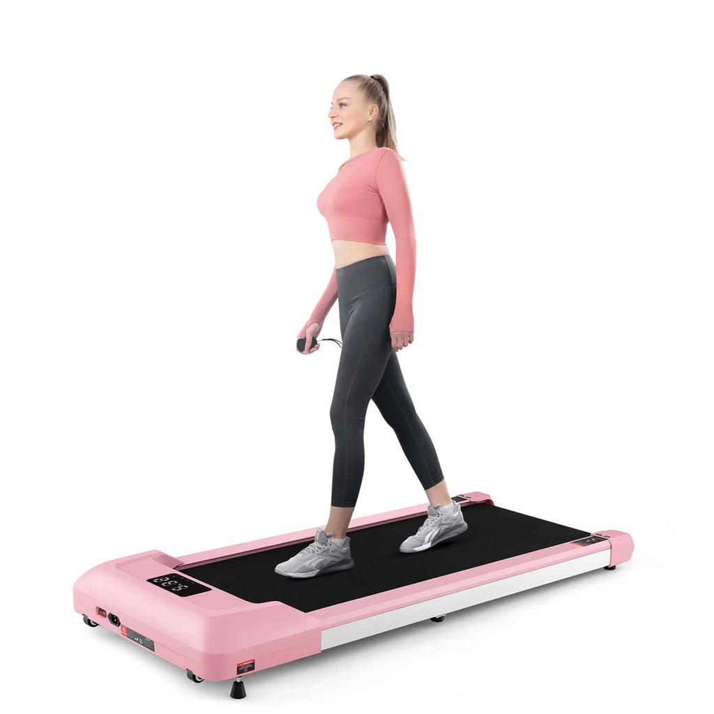 SuperFit Walking Pad Under Desk Treadmill with Remote Control, Black G33180