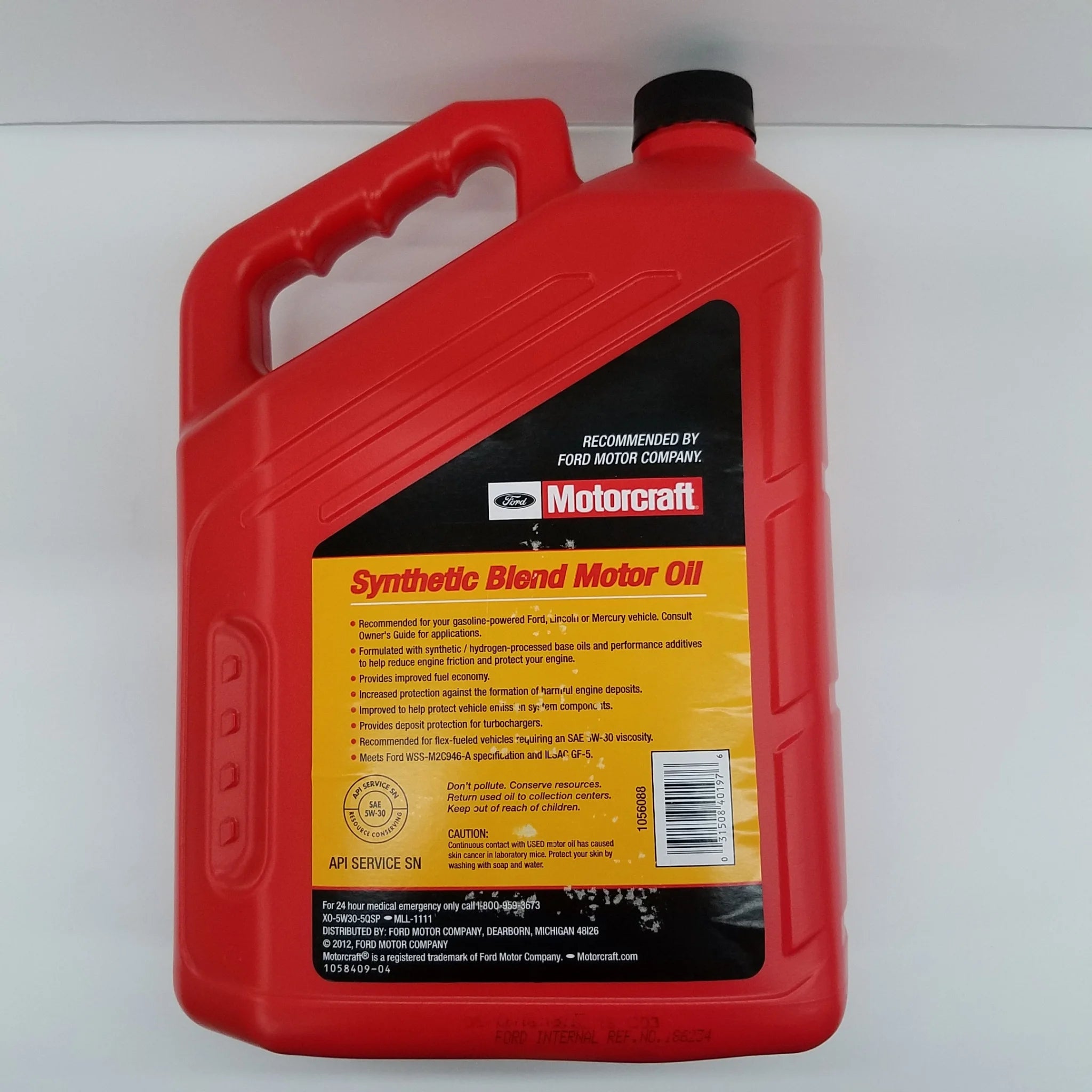 Motorcraft Synthetic Blend Motor Oil 5W30 X500066