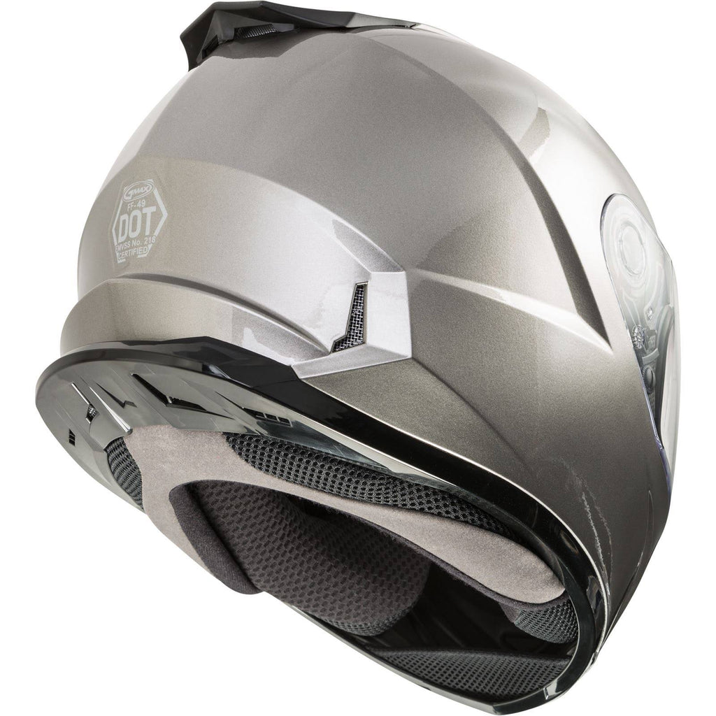 GMAX FF-49 Full-Face Helmet Titanium XS X41526
