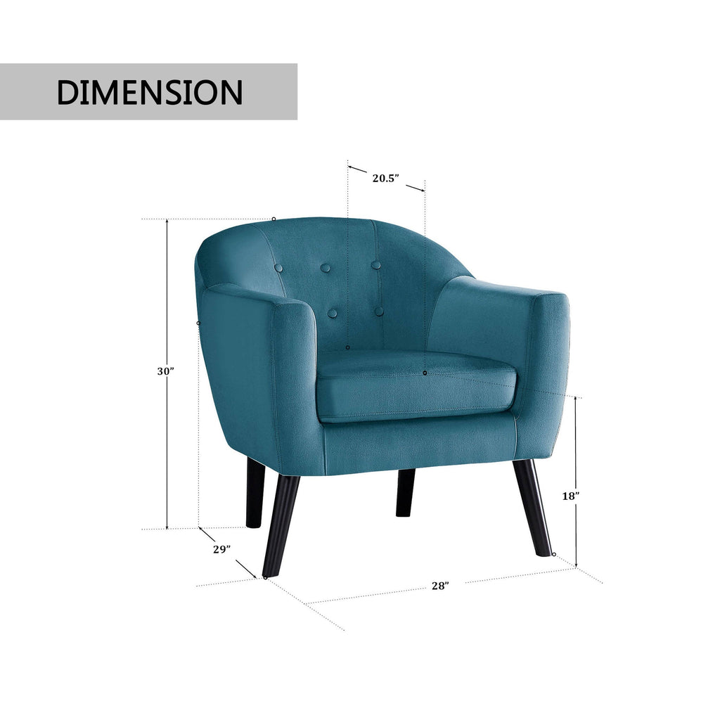 Porter Accent Chair Grey F8865