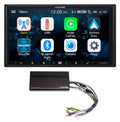 Alpine iLX-W650 7x22 Digital Media Bluetooth CarPlay Receiver+KTA-450 Power Pack