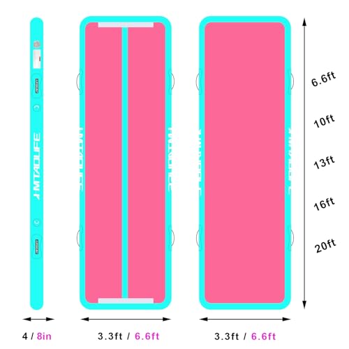 Inflatable Air Gymnastics Mat Tumble Track with Air Pump V20572