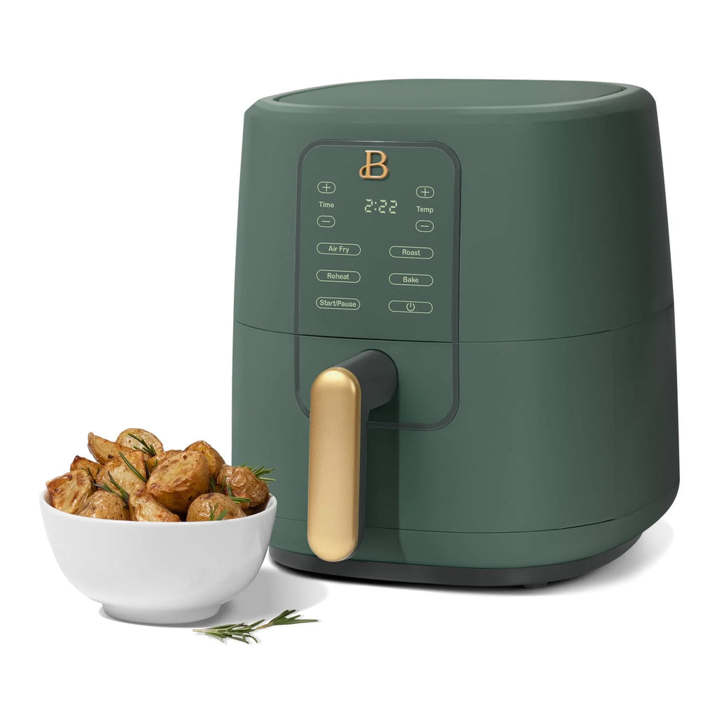 Beautiful 3 Qt Air Fryer with TurboCrisp Technology, White Icing by Drew Barrymore Q720518