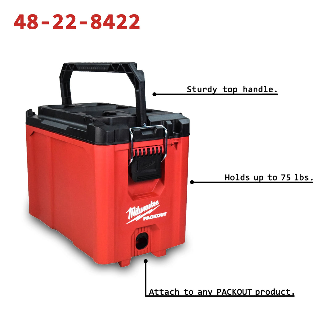 Milwaukee PACKOUT 10 in. Compact Tool Box O683042