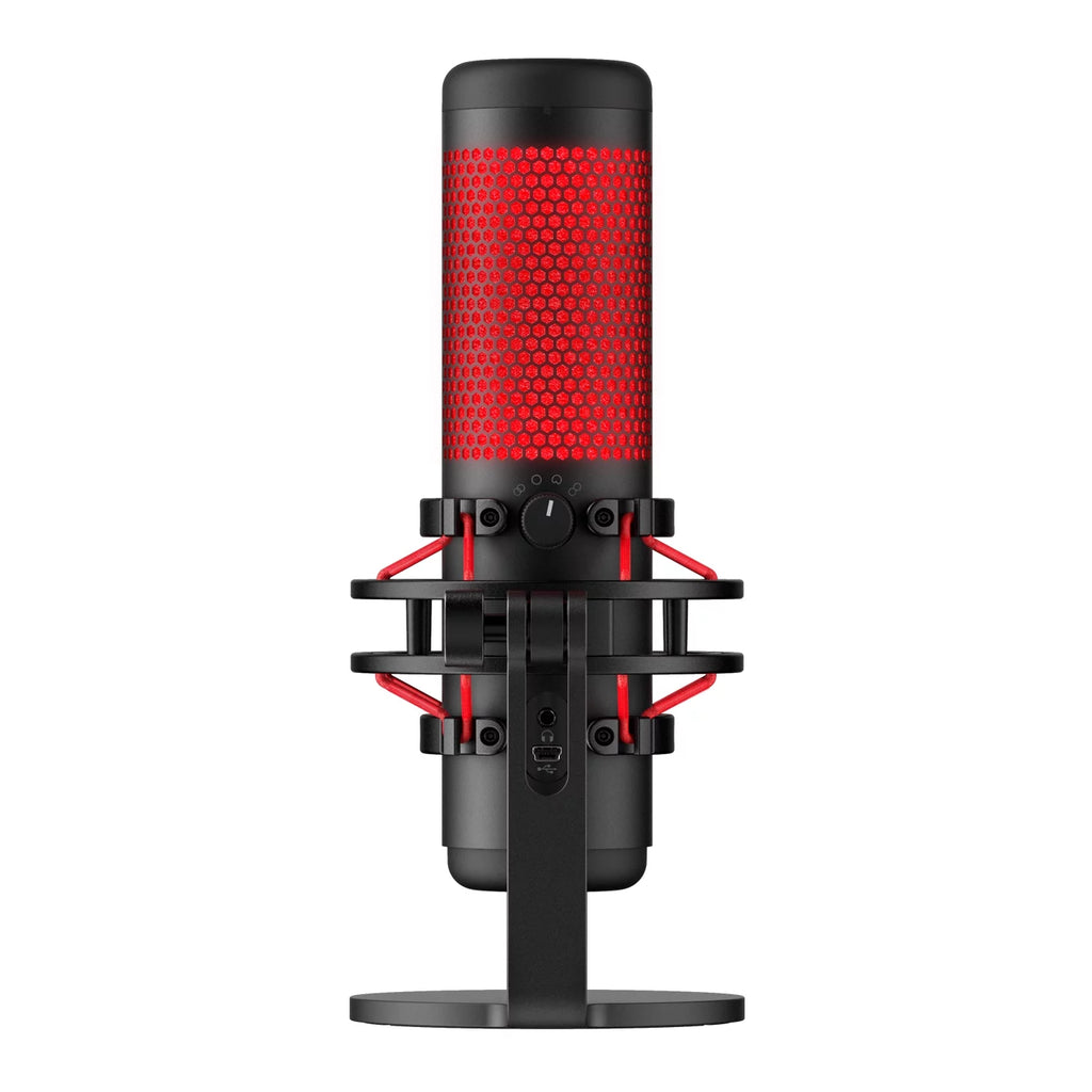 HyperX QuadCast USB Condenser Gaming Microphone for PC, PS4, PS5 and Mac A393077