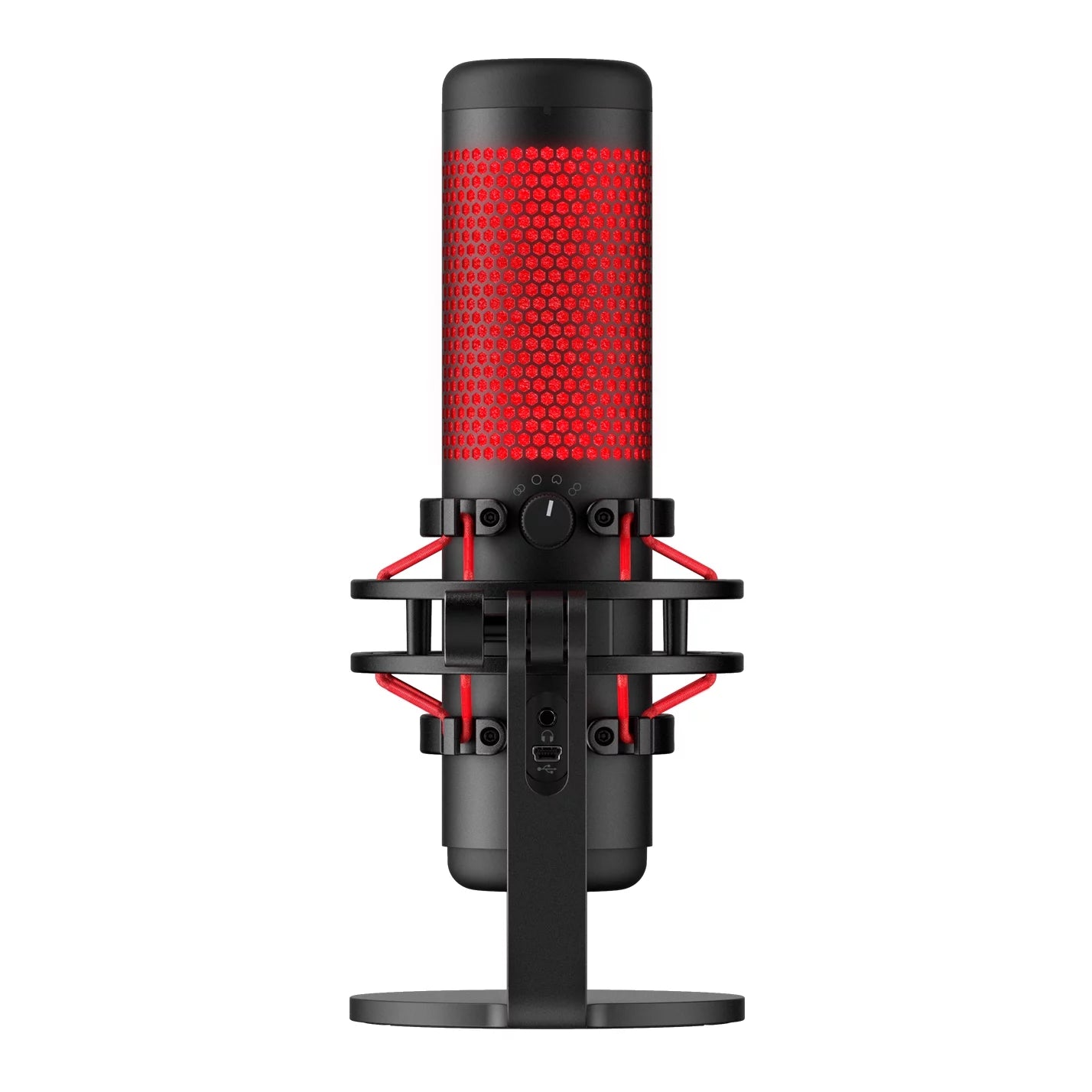 HyperX QuadCast USB Condenser Gaming Microphone for PC, PS4, PS5 and Mac A393077