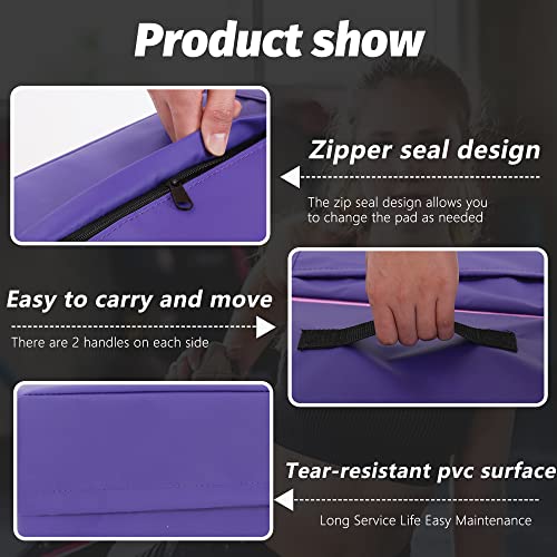 BestMassage Gymnastics Mat Folding Tumbling Mat with Handle G7001