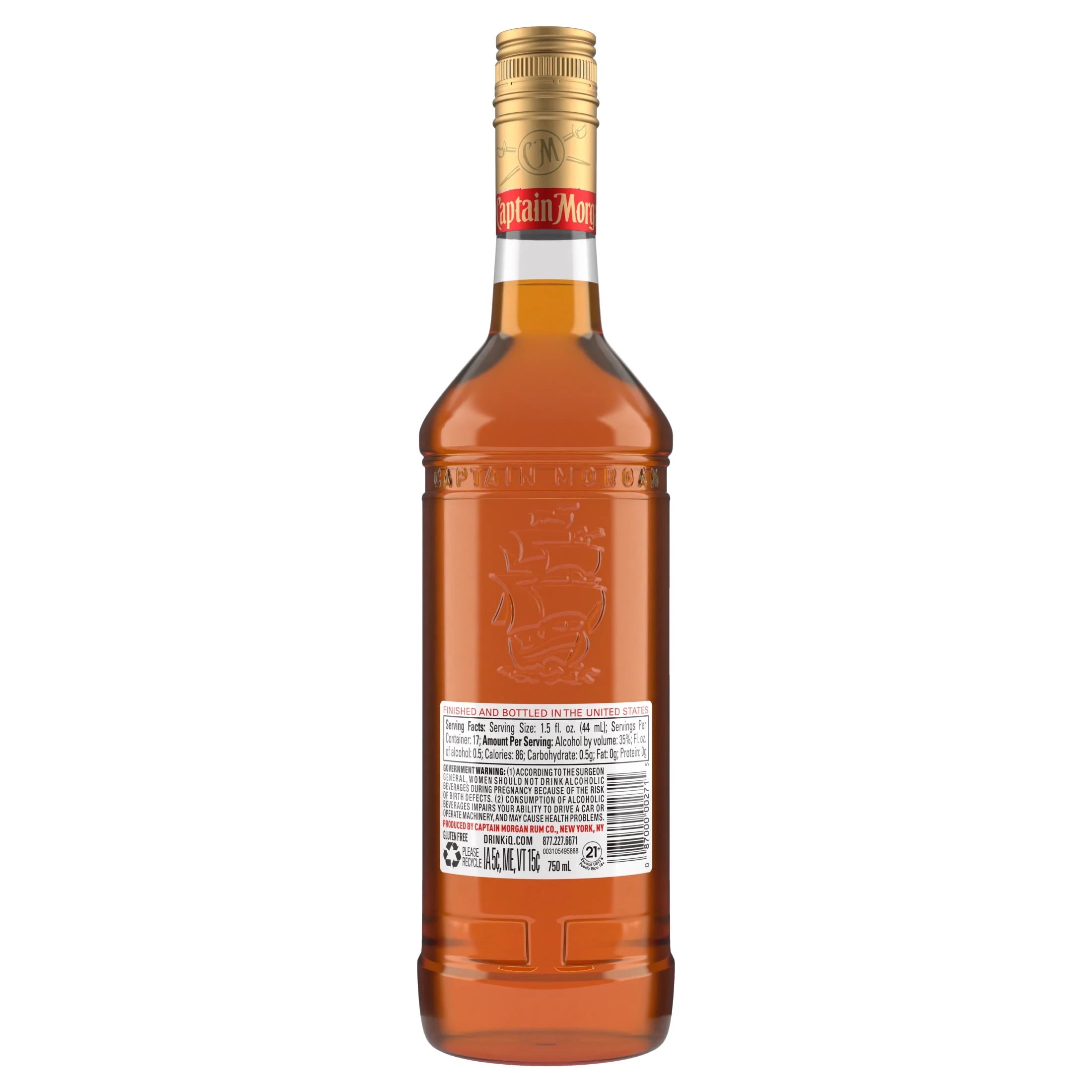 Captain Morgan Original Spiced Rum 750 mL C23314
