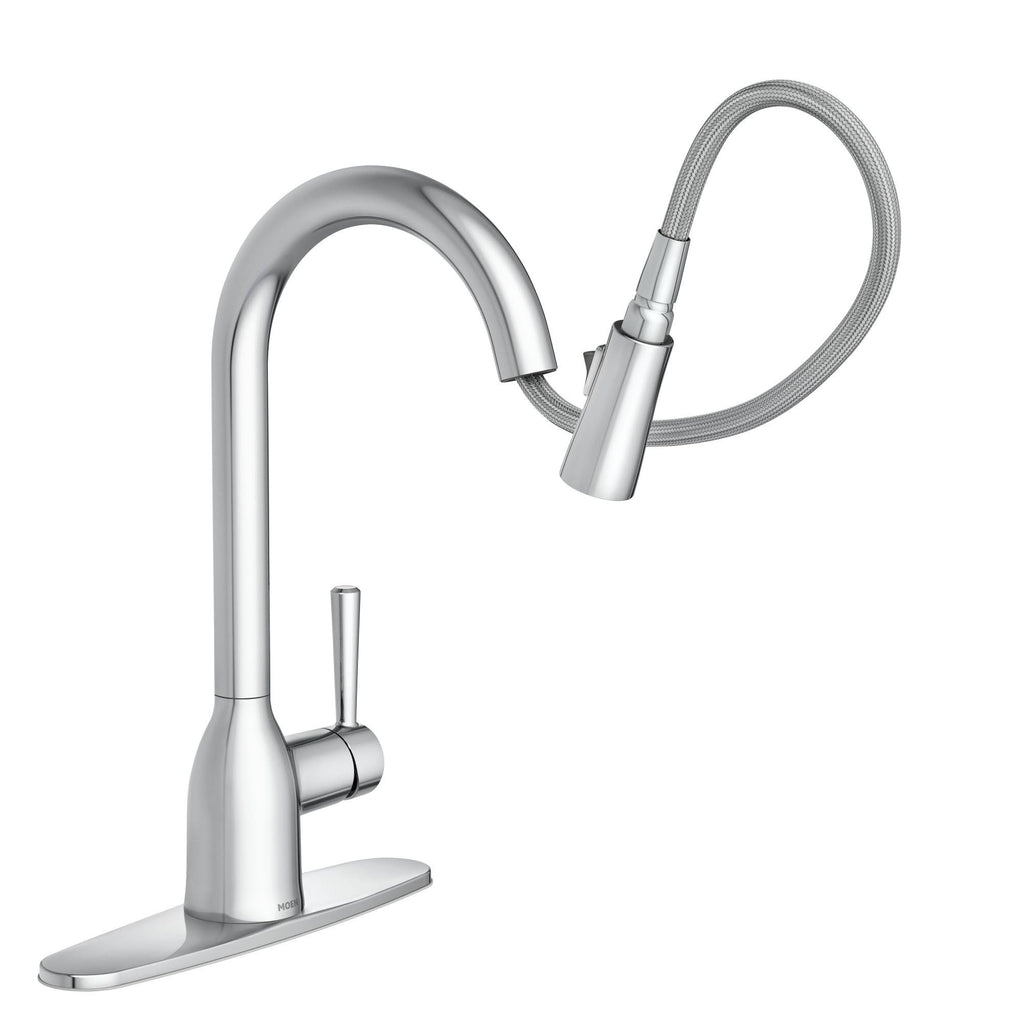 Moen Adler Pull Down Kitchen Faucet, Spot Resist Stainless S599068