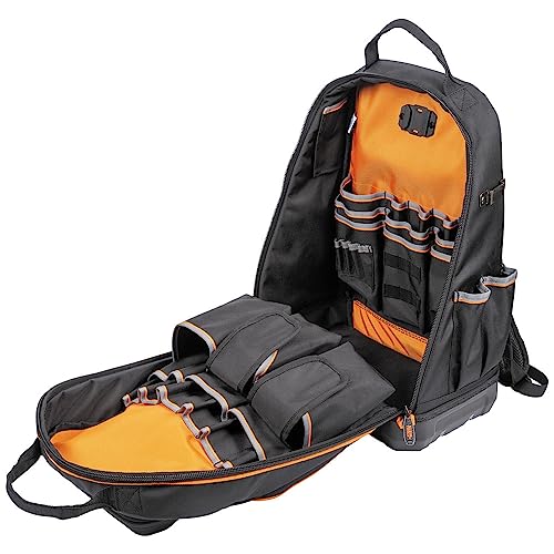 Klein Tools 55421BP-14 Tool Backpack, Heavy Duty, 39 Pockets S772