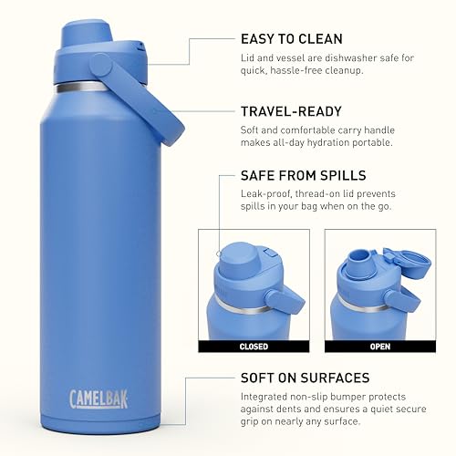 CamelBak Thrive Chug Insulated Stainless Steel Water Bottle 32oz Sky Blue K9074