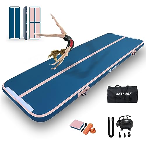 AKSPORT Gymnastics Air Mat Tumble Track with Air Pump A7907