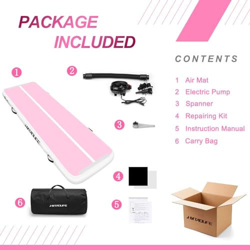 Inflatable Air Gymnastics Mat Tumble Track with Air Pump V20572