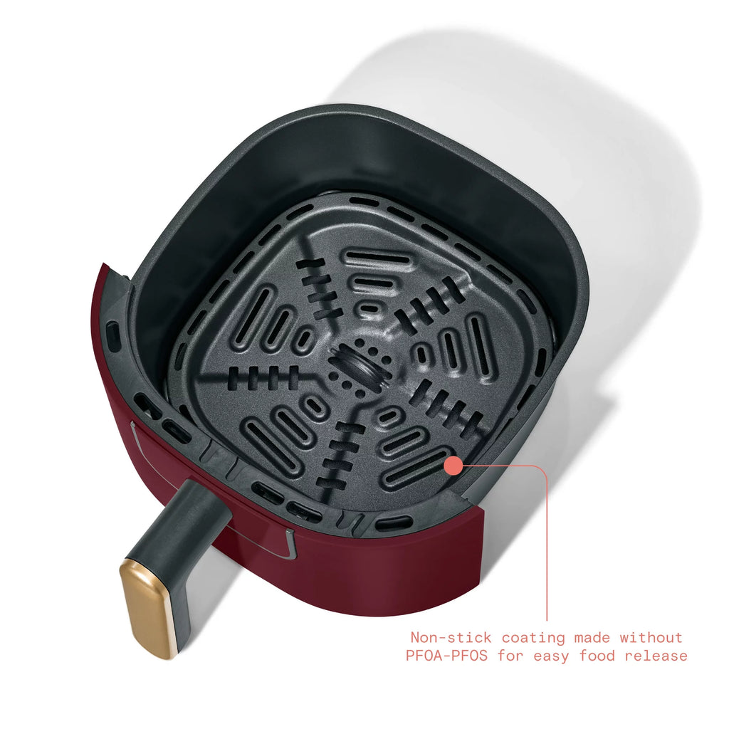 Beautiful 3 Qt Air Fryer with TurboCrisp Technology, White Icing by Drew Barrymore Q37808