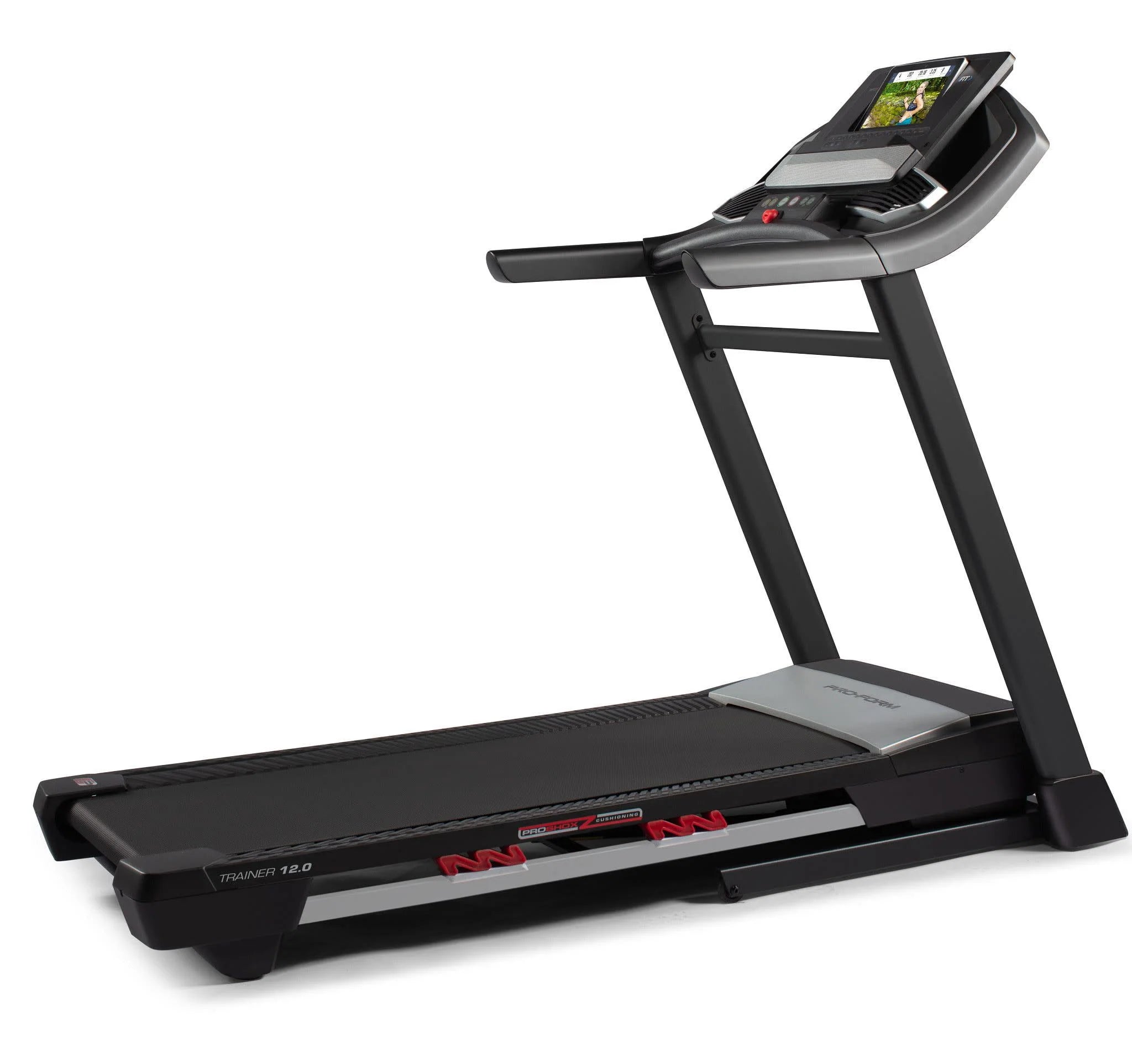 ProForm Trainer 12.0 Folding Treadmill with 10” HD Touchscreen and 30-Day iFIT Membership for Studio Classes & Global Workouts