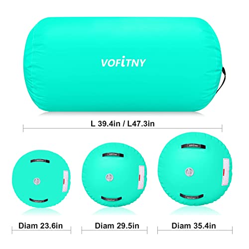 VOFiTNY Inflatable Gymnastics Air Track Tumbling Mat with Pump L674