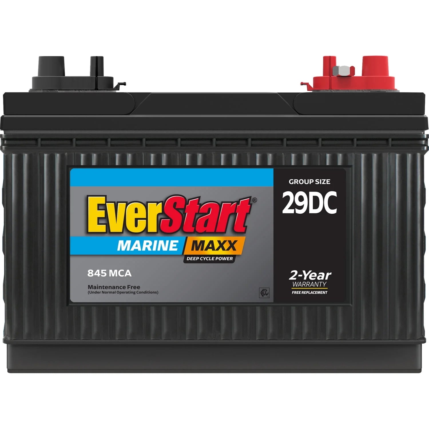 EverStart Maxx Marine Battery Group Size 29DC 12V 845 CCA X665458