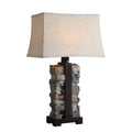 New Product Uttermost Kodiak Stacked Stone Lamp - Avayadevconnect
