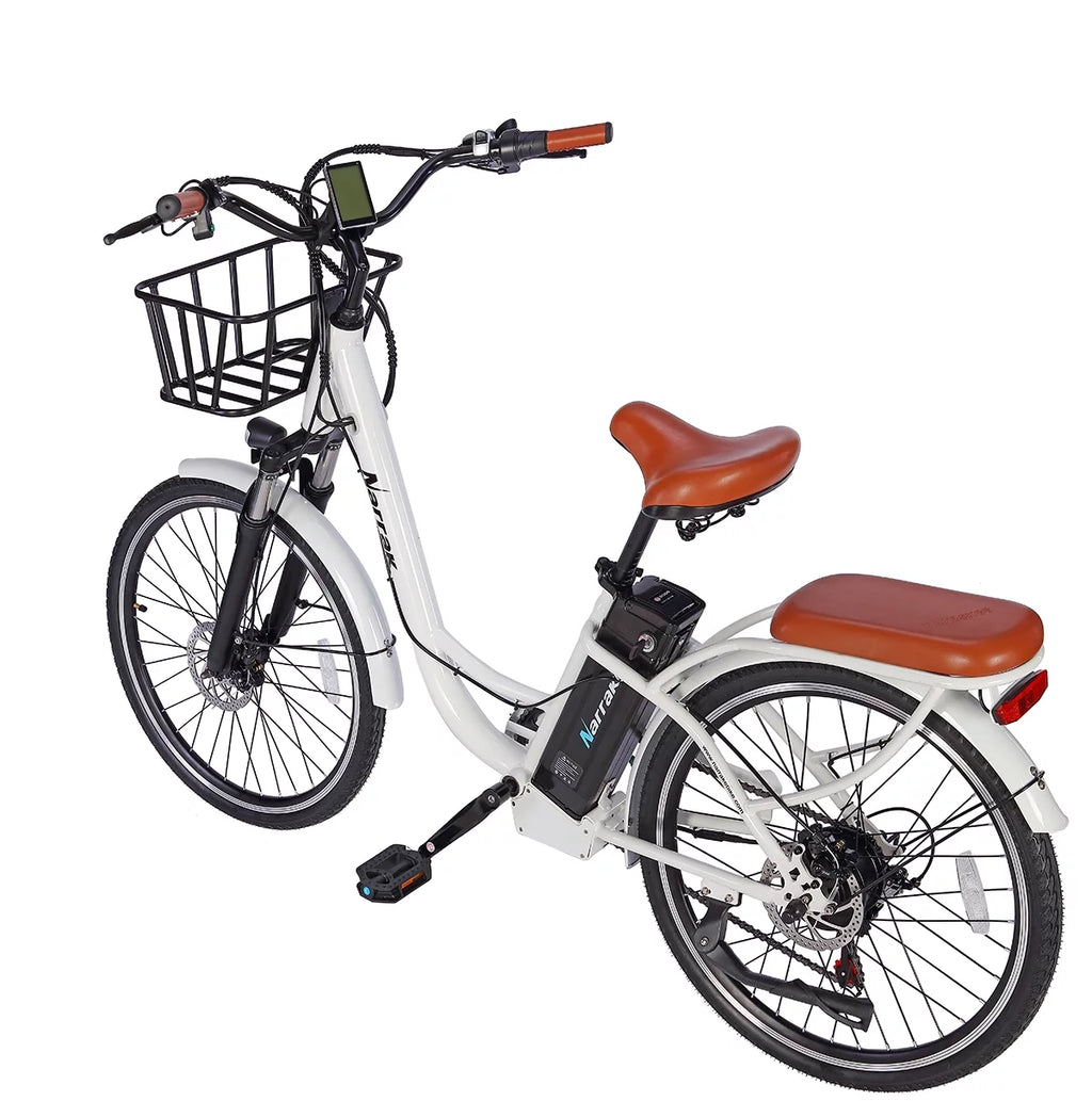 Narrak 350W 36V 10Ah Step-Thru Electric Bicycle for Adults P701446