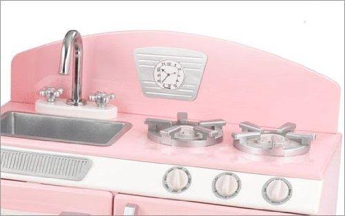 Kidkraft Retro Kitchen and Refrigerator Pink M2027