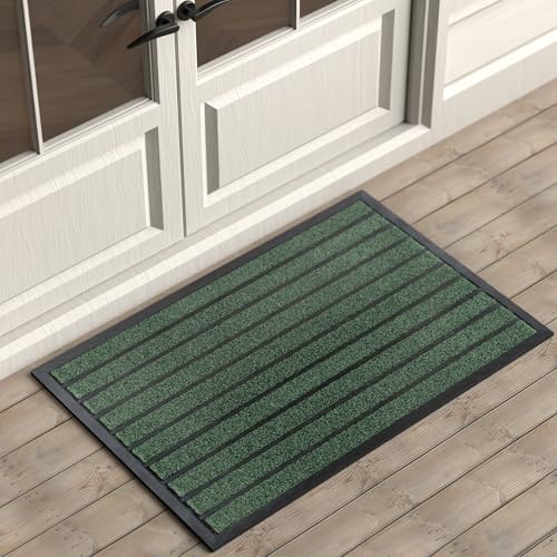 ubdyo Extra Durable Door Mat Non-Slip Outdoor Entrance 30" x 17" Bright Brown W5648
