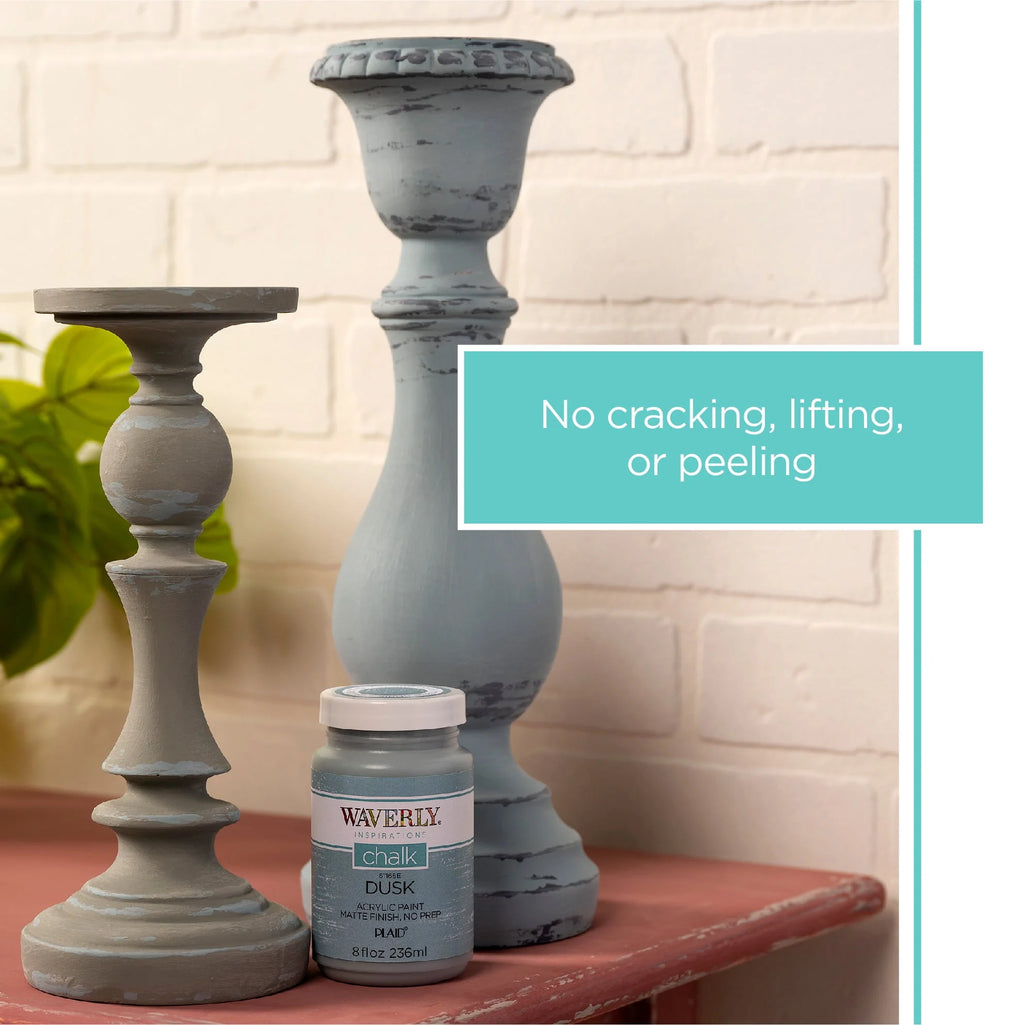 Waverly Inspirations Chalk Paint, Ultra Matte, White, 8 fl oz N9170