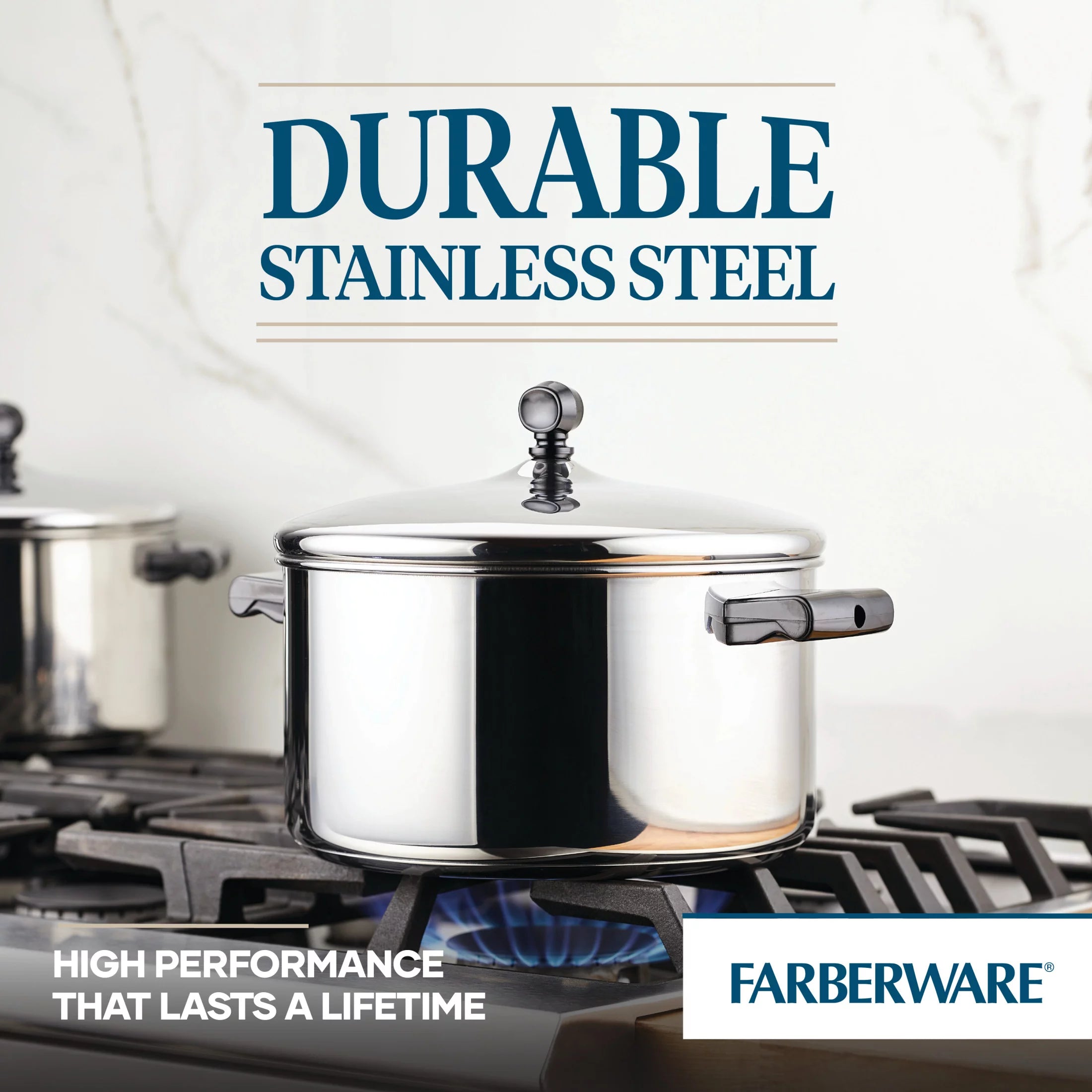 Farberware Classic 6 Quart Stainless Steel Saucepot F25317