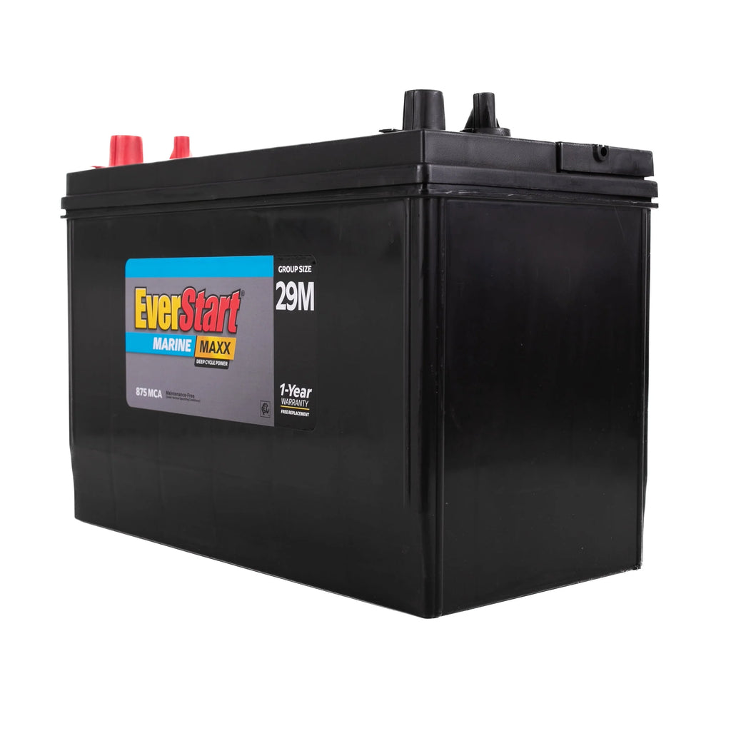 EverStart Maxx Lead Acid Marine & RV Deep Cycle Battery, Group Size 29DC D494