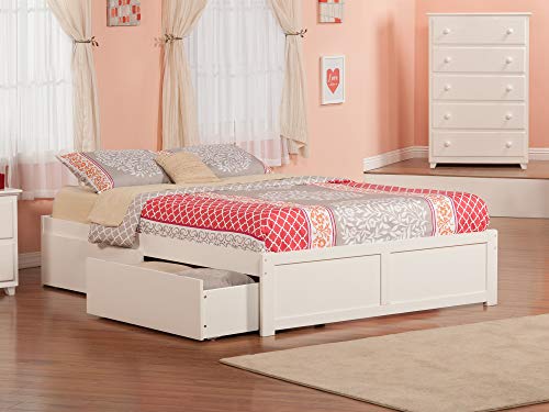 AFI Concord Platform Bed with Storage Drawers J78151