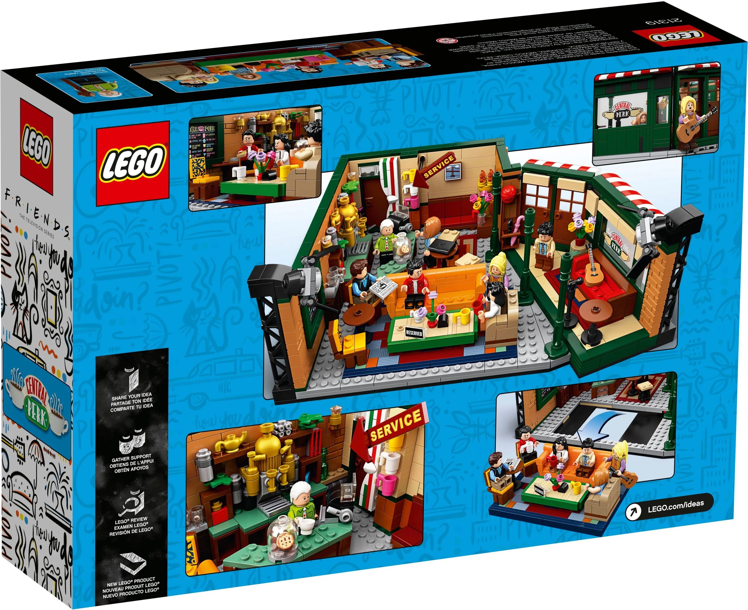 LEGO Ideas Central Perk 21319 Building Set V4150