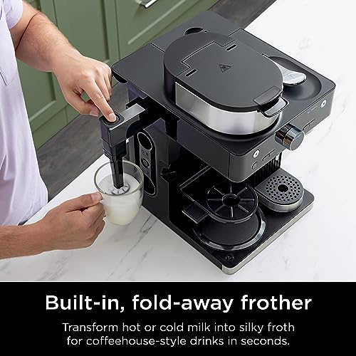 Ninja Espresso & Coffee Maker & Barista System, Black, CFN601 O20366