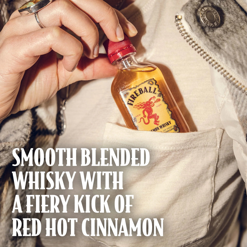 Fireball Cinnamon Whiskey, 750ml, 33% Alcohol S948953