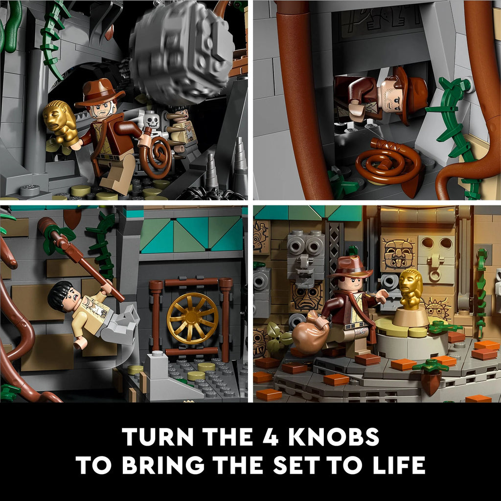 LEGO Indiana Jones Temple of the Golden Idol 77015 Building Set for Adults X75221