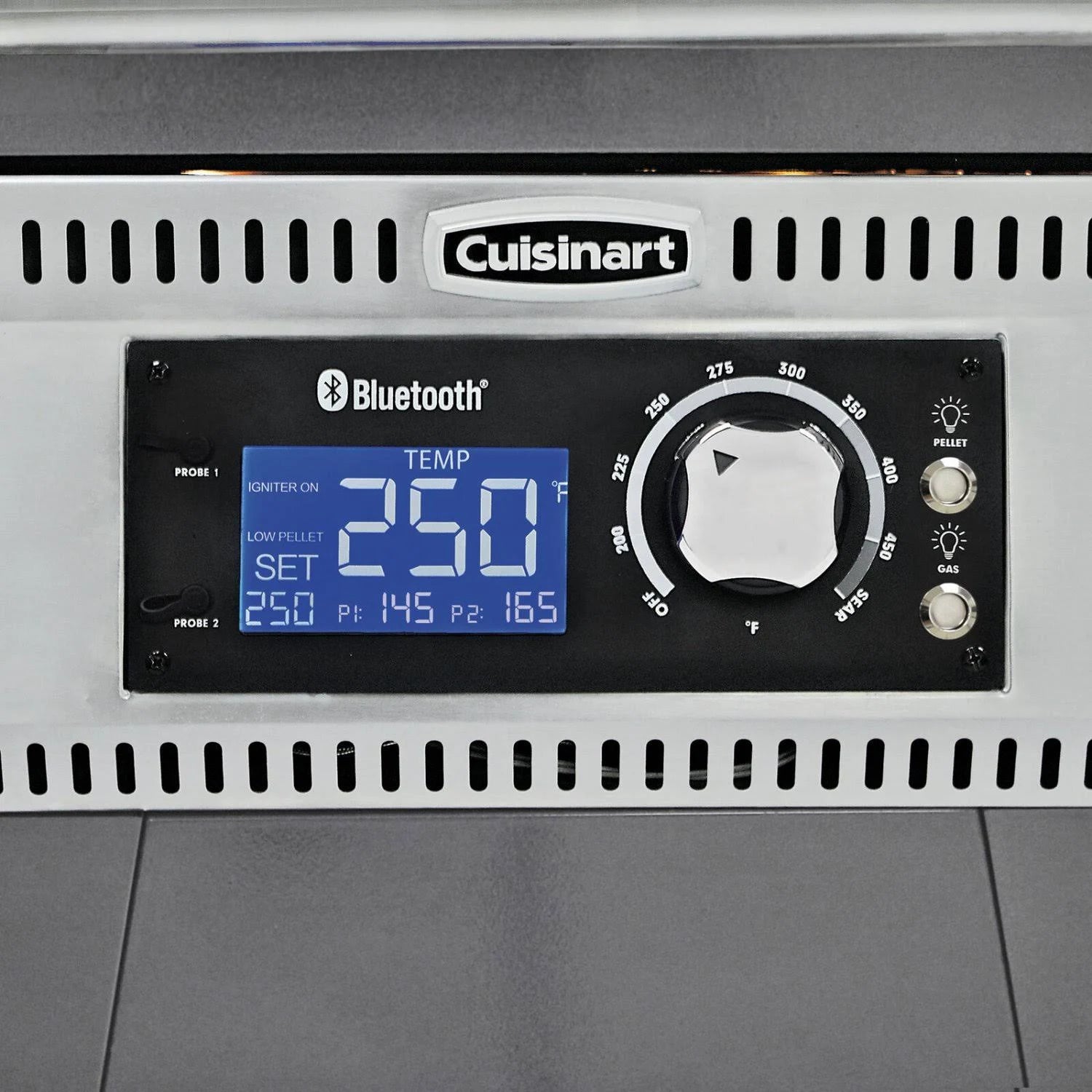 Cuisinart Twin Oaks Dual Function Pellet and Gas Grill, 900 sq in H253