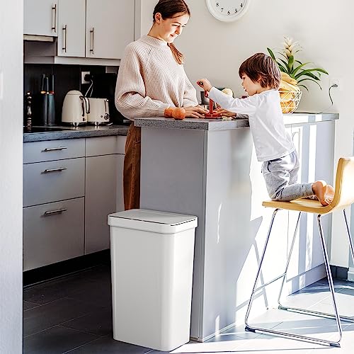 iTouchless 13 Gallon Sensor Trash Can 2.0 Stainless Steel W51921