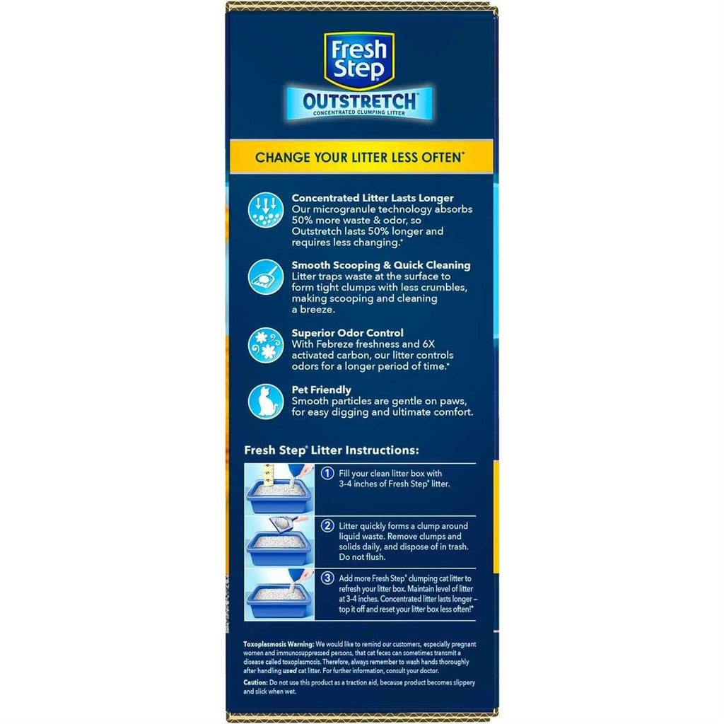 Fresh Step Outstretch Febreze Concentrated Clumping Litter N5701