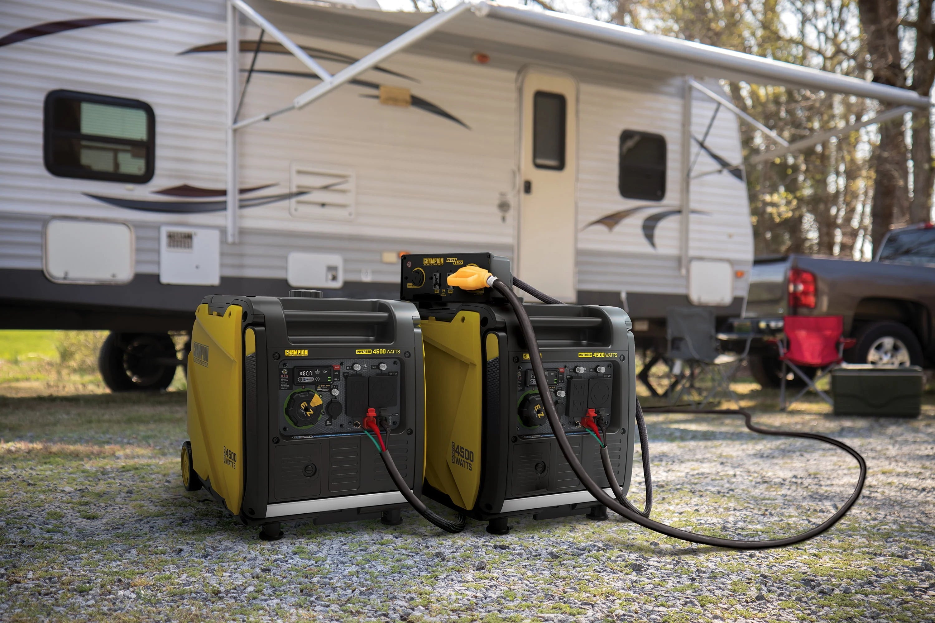 Champion Power Equipment 4500-Watt RV Ready Gasoline Inverter Generator I921261