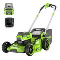 Greenworks 60V 21 Self Propelled Lawn Mower with 8.0 Ah Battery & Rapid Charger 2546402