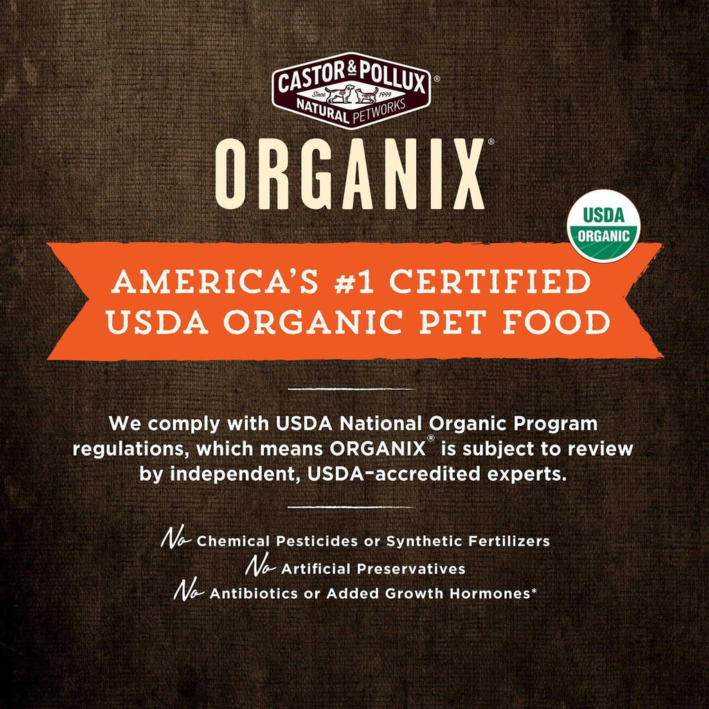 Castor & Pollux Organix Organic Chicken Dry Dog Food H4965