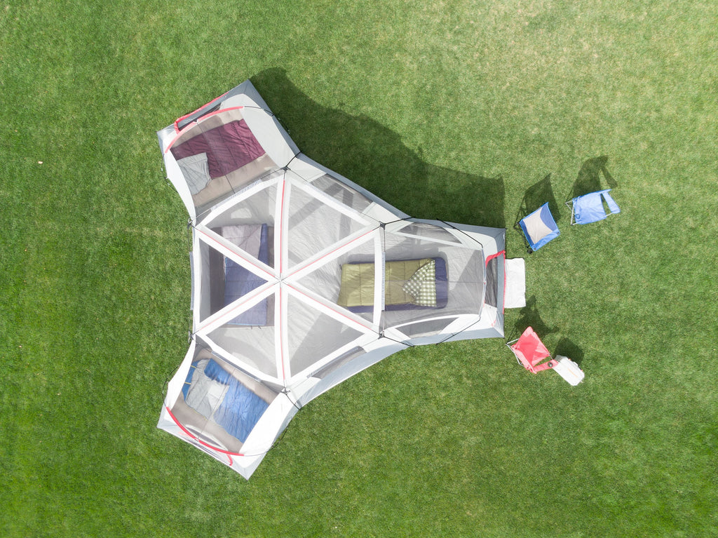 Ozark Trail 20-Person 4-Room Cabin Tent for Camping M653962