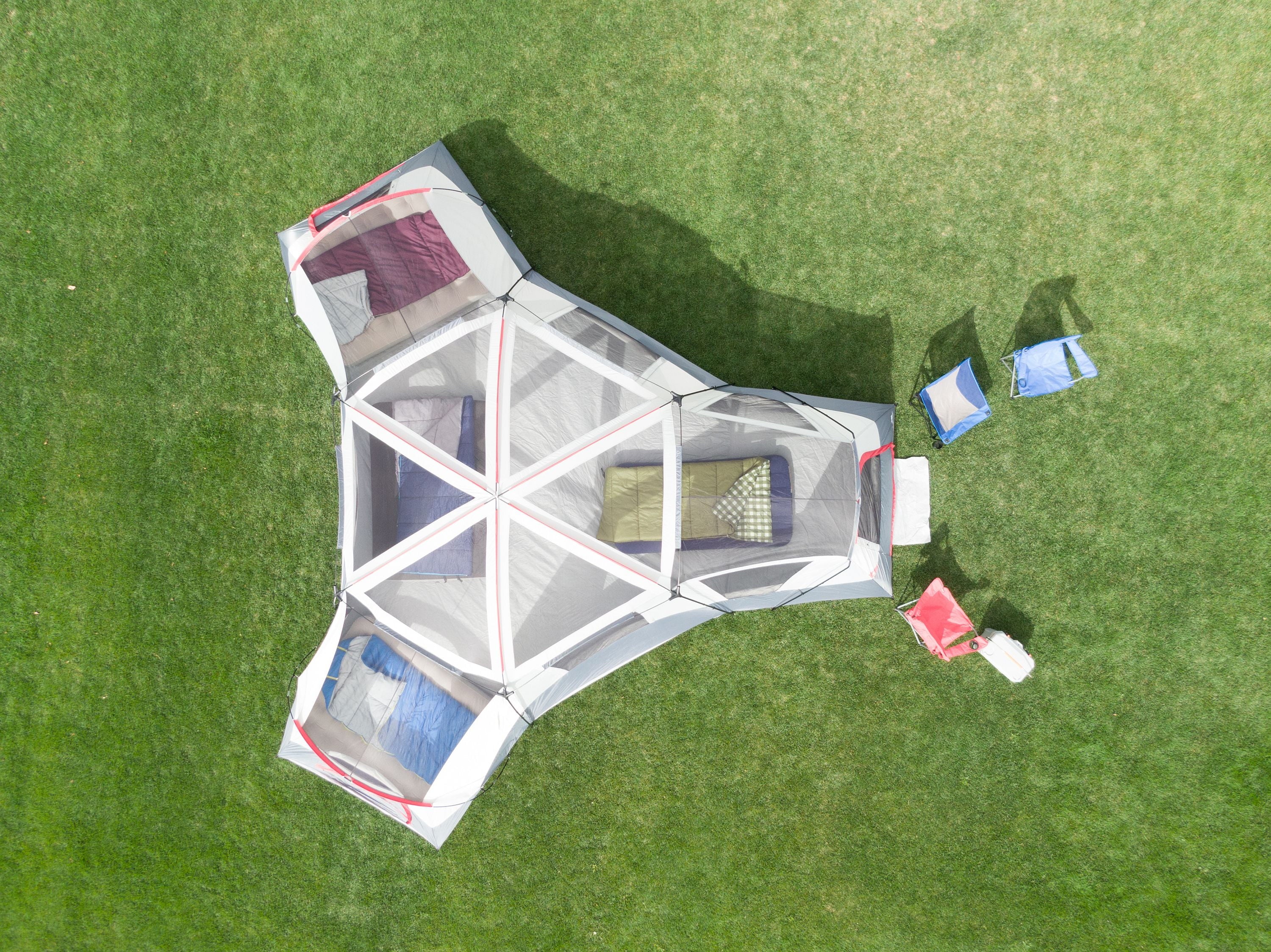 Ozark Trail 20-Person 4-Room Cabin Tent for Camping M653962