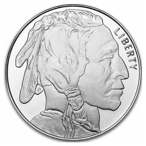 1 oz Silver Buffalo Round - Tube of 20 X1034