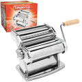 Imperia Pasta Maker Machine - Heavy Duty Steel Construction W Easy Lock - Megean